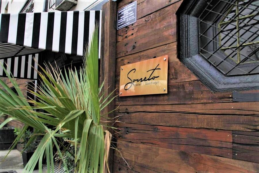 Hotel Sonetto Santiago Exterior foto